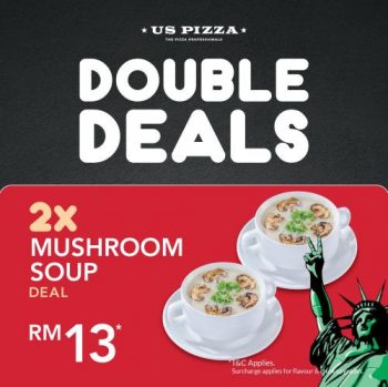 US-Pizza-Double-Deals-Promotion-1-1-350x349 - Beverages Food , Restaurant & Pub Johor Kedah Kelantan Kuala Lumpur Melaka Negeri Sembilan Online Store Pahang Penang Perak Perlis Pizza Promotions & Freebies Putrajaya Sabah Sarawak Selangor Terengganu 