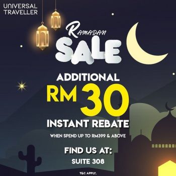 Universal-Traveller-Ramadan-Sale-at-Johor-Premium-Outlets-350x350 - Johor Luggage Malaysia Sales Sports,Leisure & Travel 