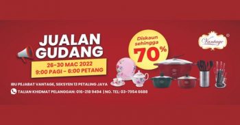 Vantage-Warehouse-Sale-350x183 - Home & Garden & Tools Kitchenware Selangor Warehouse Sale & Clearance in Malaysia 