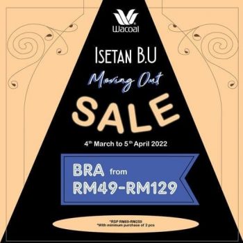 Wacoal-Moving-Out-Sale-at-Isetan-350x350 - Fashion Lifestyle & Department Store Lingerie Selangor Underwear Warehouse Sale & Clearance in Malaysia 