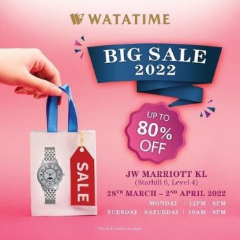 Watatime-Big-Sale-350x350 - Fashion Lifestyle & Department Store Kuala Lumpur Malaysia Sales Selangor Watches 