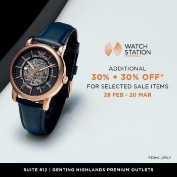 Watch-Station-International-Special-Sale-at-Genting-Highlands-Premium-Outlets-350x350 - Fashion Lifestyle & Department Store Malaysia Sales Pahang Wallets 