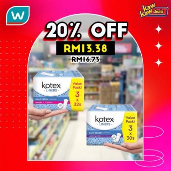 Watsons-Kaw-Kaw-Deals-Sale-20-350x350 - Beauty & Health Cosmetics Fragrances Health Supplements Johor Kedah Kelantan Kuala Lumpur Malaysia Sales Melaka Negeri Sembilan Online Store Pahang Penang Perak Perlis Personal Care Putrajaya Sabah Sarawak Selangor Skincare Terengganu 