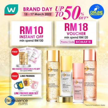 Watsons-Online-Bio-Essence-Brand-Day-Sale-350x350 - Beauty & Health Johor Kedah Kelantan Kuala Lumpur Malaysia Sales Melaka Negeri Sembilan Online Store Pahang Penang Perak Perlis Personal Care Putrajaya Sabah Sarawak Selangor Skincare Terengganu 