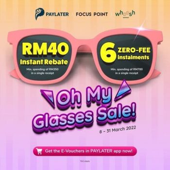 Whoosh-Eyewear-Oh-My-Glasses-Sale-350x350 8-31 Mar 2022: Whoosh Eyewear Oh My Glasses Sale