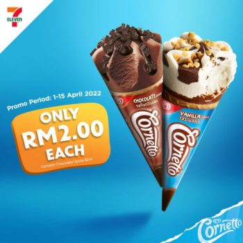 7-Eleven-Cornetto-@-RM2-Promotion-350x350 - Beverages Food , Restaurant & Pub Ice Cream Johor Kedah Kelantan Kuala Lumpur Melaka Negeri Sembilan Pahang Penang Perak Perlis Promotions & Freebies Putrajaya Sabah Sarawak Selangor Terengganu 