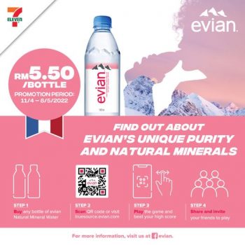 7-Eleven-EVIAN-Promo-350x350 - Johor Kedah Kelantan Kuala Lumpur Melaka Negeri Sembilan Pahang Penang Perak Perlis Promotions & Freebies Putrajaya Sabah Sarawak Selangor Supermarket & Hypermarket Terengganu 