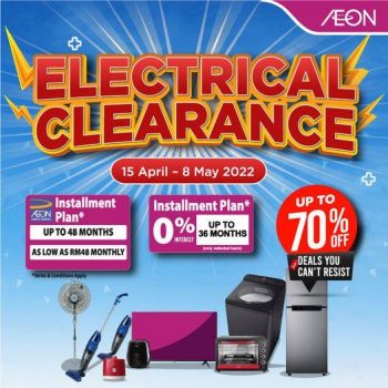 AEON-Electrical-Clearance-Sale-350x350 - Electronics & Computers Home Appliances Kitchen Appliances Kuala Lumpur Negeri Sembilan Perak Selangor Warehouse Sale & Clearance in Malaysia 