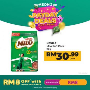 AEON-myAEON2go-Payday-Deals-RM8-OFF-Promotion-1-350x350 - Johor Kedah Kelantan Kuala Lumpur Melaka Negeri Sembilan Online Store Pahang Penang Perak Perlis Promotions & Freebies Putrajaya Sabah Sarawak Selangor Supermarket & Hypermarket Terengganu 
