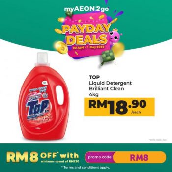 AEON-myAEON2go-Payday-Deals-RM8-OFF-Promotion-4-350x350 - Johor Kedah Kelantan Kuala Lumpur Melaka Negeri Sembilan Online Store Pahang Penang Perak Perlis Promotions & Freebies Putrajaya Sabah Sarawak Selangor Supermarket & Hypermarket Terengganu 