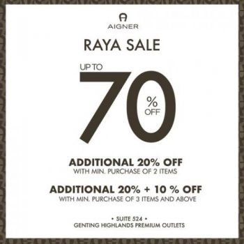 Aigner-Raya-Sale-at-Genting-Highlands-Premium-Outlets-350x350 - Bags Fashion Accessories Fashion Lifestyle & Department Store Handbags Malaysia Sales Pahang 