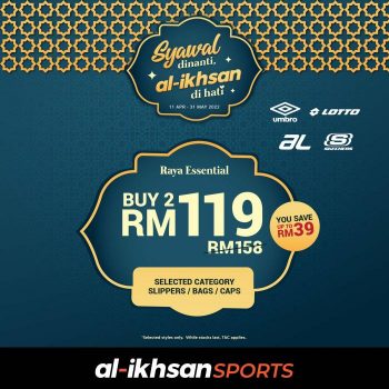 Al-Ikhsan-Raya-Esential-Promotion-350x350 - Apparels Fashion Accessories Fashion Lifestyle & Department Store Footwear Johor Kedah Kelantan Kuala Lumpur Melaka Negeri Sembilan Pahang Penang Perak Perlis Promotions & Freebies Putrajaya Sabah Sarawak Selangor Terengganu 