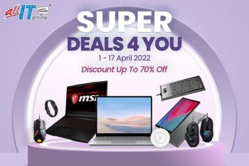 All-It-Hypermarket-Super-Deals-for-You-350x233 - Computer Accessories Electronics & Computers IT Gadgets Accessories Johor Kedah Kelantan Kuala Lumpur Melaka Negeri Sembilan Online Store Pahang Penang Perak Perlis Promotions & Freebies Putrajaya Sabah Sarawak Selangor Terengganu 