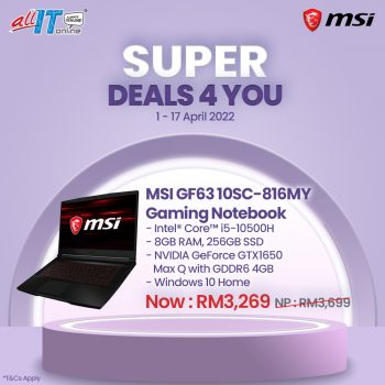 All-It-Hypermarket-Super-Deals-for-You-4-350x350 - Computer Accessories Electronics & Computers IT Gadgets Accessories Johor Kedah Kelantan Kuala Lumpur Melaka Negeri Sembilan Online Store Pahang Penang Perak Perlis Promotions & Freebies Putrajaya Sabah Sarawak Selangor Terengganu 