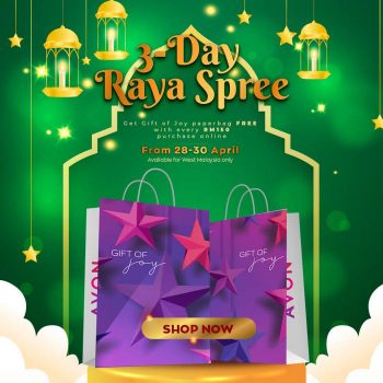 Avon-3-Day-Raya-Spree-Promotion-350x350 - Johor Kedah Kelantan Kuala Lumpur Melaka Negeri Sembilan Others Pahang Penang Perak Perlis Promotions & Freebies Putrajaya Sabah Sarawak Selangor Terengganu 