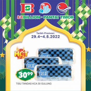 BILLION-Pantai-Timor-Hari-Raya-Labour-Day-Promotion-22-350x350 - Johor Kedah Kelantan Kuala Lumpur Melaka Negeri Sembilan Pahang Penang Perak Perlis Promotions & Freebies Putrajaya Sabah Sarawak Selangor Supermarket & Hypermarket Terengganu 