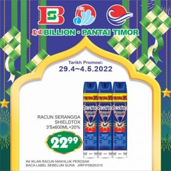 BILLION-Pantai-Timor-Hari-Raya-Labour-Day-Promotion-25-350x350 - Johor Kedah Kelantan Kuala Lumpur Melaka Negeri Sembilan Pahang Penang Perak Perlis Promotions & Freebies Putrajaya Sabah Sarawak Selangor Supermarket & Hypermarket Terengganu 