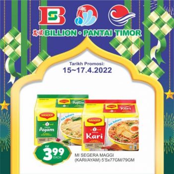 BILLION-Pantai-Timor-Hari-Raya-Promotion-7-350x350 - Johor Kedah Kelantan Kuala Lumpur Melaka Negeri Sembilan Pahang Penang Perak Perlis Promotions & Freebies Putrajaya Sabah Sarawak Selangor Supermarket & Hypermarket Terengganu 