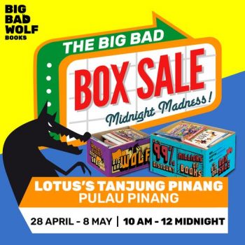 Big-Bad-Wolf-Books-Box-Sale-at-Lotuss-Tanjung-Pinang-350x350 - Books & Magazines Malaysia Sales Penang Stationery 