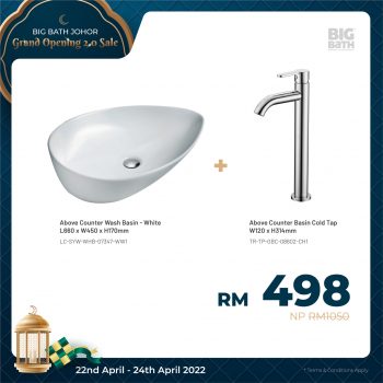 Big-Bath-Grand-Opening-Sale-10-350x350 - Building Materials Home & Garden & Tools Johor Malaysia Sales Sanitary & Bathroom 