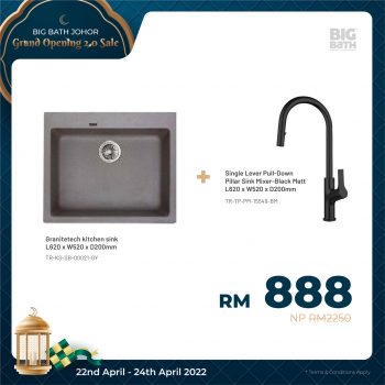 Big-Bath-Grand-Opening-Sale-14-350x350 - Building Materials Home & Garden & Tools Johor Malaysia Sales Sanitary & Bathroom 