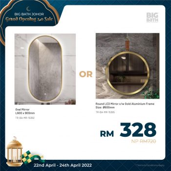 Big-Bath-Grand-Opening-Sale-16-350x350 - Building Materials Home & Garden & Tools Johor Malaysia Sales Sanitary & Bathroom 