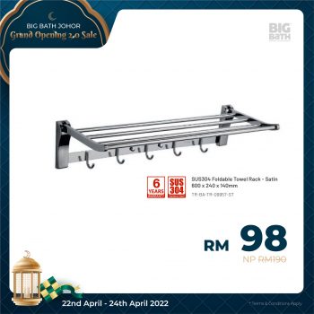 Big-Bath-Grand-Opening-Sale-18-350x350 - Building Materials Home & Garden & Tools Johor Malaysia Sales Sanitary & Bathroom 