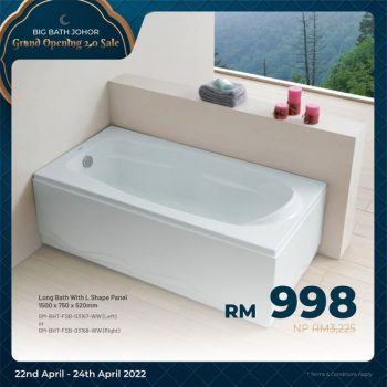 Big-Bath-Grand-Opening-Sale-2-350x350 - Building Materials Home & Garden & Tools Johor Malaysia Sales Sanitary & Bathroom 