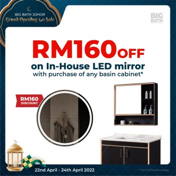 Big-Bath-Grand-Opening-Sale-21-350x350 - Building Materials Home & Garden & Tools Johor Malaysia Sales Sanitary & Bathroom 