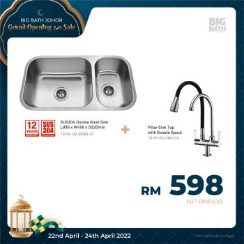 Big-Bath-Grand-Opening-Sale-27-350x350 - Building Materials Home & Garden & Tools Johor Malaysia Sales Sanitary & Bathroom 