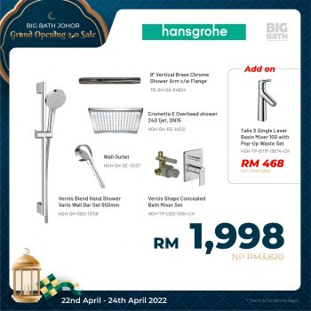 Big-Bath-Grand-Opening-Sale-7-350x350 - Building Materials Home & Garden & Tools Johor Malaysia Sales Sanitary & Bathroom 