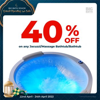 Big-Bath-Grand-Opening-Sale-8-350x350 - Building Materials Home & Garden & Tools Johor Malaysia Sales Sanitary & Bathroom 