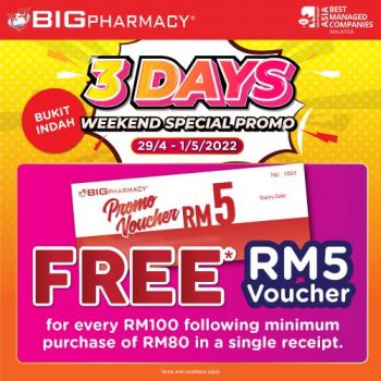 Big-Pharmacy-Weekend-Promotion-at-Bukit-Indah-350x350 - Beauty & Health Cosmetics Fragrances Hair Care Health Supplements Johor Personal Care Promotions & Freebies Skincare 