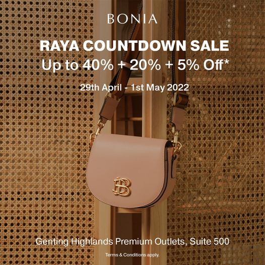 bonia (sg): Our Raya Sale is Here!
