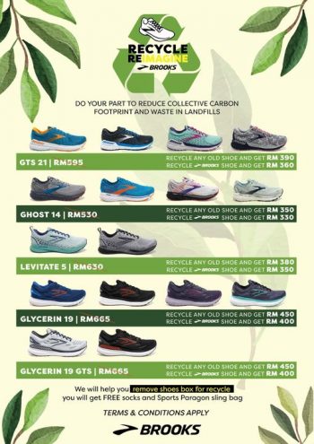 Brooks-Recycle-ReImagine-Deal-at-Tropicana-Gardens-Mall-350x495 - Fashion Accessories Fashion Lifestyle & Department Store Footwear Promotions & Freebies Selangor 