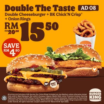 Burger-King-Coupons-April-2022-8-350x350 - Beverages Burger Fast Food Food , Restaurant & Pub Johor Kedah Kelantan Kuala Lumpur Melaka Negeri Sembilan Pahang Penang Perak Perlis Promotions & Freebies Putrajaya Sabah Sarawak Selangor Terengganu 