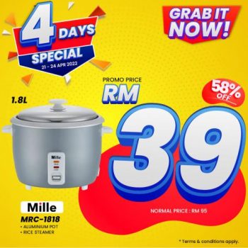 COURTS-4-Days-Promotion-5-350x350 - Electronics & Computers Furniture Home & Garden & Tools Home Appliances Home Decor Johor Kedah Kelantan Kitchen Appliances Kuala Lumpur Melaka Negeri Sembilan Pahang Penang Perak Perlis Promotions & Freebies Putrajaya Sabah Sarawak Selangor Terengganu