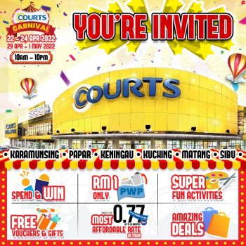 COURTS-Carnival-Promotion-350x350 22 Apr-1 May 2022: COURTS Carnival Promotion
