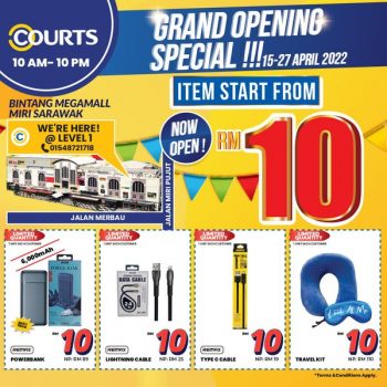 COURTS-Miri-Store-Grand-Opening-Specials-350x350 - Electronics & Computers Home Appliances Kitchen Appliances Promotions & Freebies Sarawak 