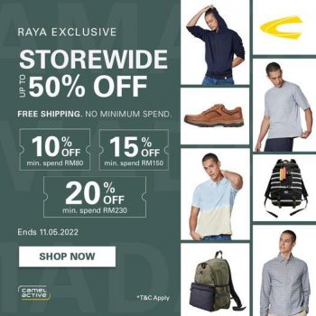 Camel-Active-Online-Raya-Sale-350x350 - Apparels Bags Fashion Accessories Fashion Lifestyle & Department Store Johor Kedah Kelantan Kuala Lumpur Malaysia Sales Melaka Negeri Sembilan Online Store Pahang Penang Perak Perlis Putrajaya Sabah Sarawak Selangor Terengganu 