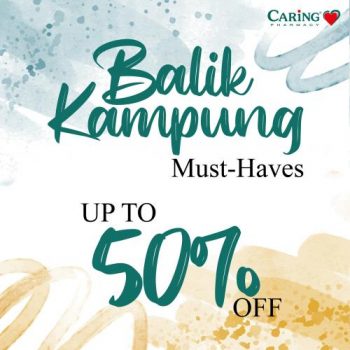 Caring-Pharmacy-Balik-Kampung-Must-Haves-Promotion-350x350 - Beauty & Health Health Supplements Johor Kedah Kelantan Kuala Lumpur Melaka Negeri Sembilan Pahang Penang Perak Perlis Personal Care Promotions & Freebies Putrajaya Sabah Sarawak Selangor Terengganu 