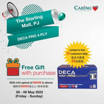 Caring-Pharmacy-Opening-Promotion-at-The-Starling-Mall-2-350x350 - Beauty & Health Cosmetics Health Supplements Personal Care Promotions & Freebies Selangor 