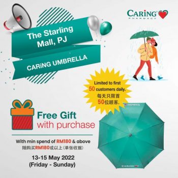 Caring-Pharmacy-Opening-Promotion-at-The-Starling-Mall-3-350x350 - Beauty & Health Cosmetics Health Supplements Personal Care Promotions & Freebies Selangor 