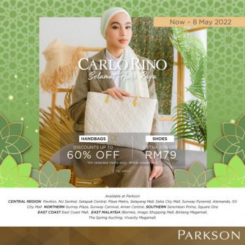 Carlo-Rino-Handbags-Shoes-Raya-Sale-at-Parkson-350x350 - Bags Fashion Accessories Fashion Lifestyle & Department Store Handbags Johor Kedah Kelantan Kuala Lumpur Malaysia Sales Melaka Negeri Sembilan Pahang Penang Perak Perlis Putrajaya Sabah Sarawak Selangor Terengganu 