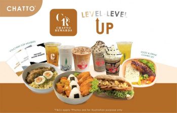 Chatto-Rewards-Members-Level-Level-Up-Campaign-Promotion-350x224 - Beverages Food , Restaurant & Pub Johor Kedah Kelantan Kuala Lumpur Melaka Negeri Sembilan Pahang Penang Perak Perlis Promotions & Freebies Putrajaya Sabah Sarawak Selangor Terengganu 