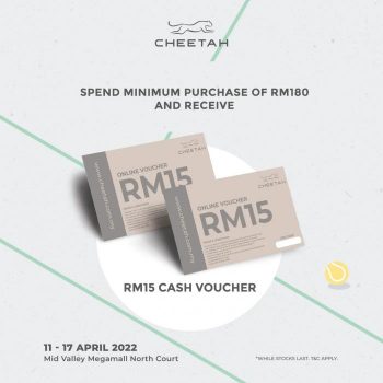 Cheetah-Exclusive-Promotion-at-Mid-Valley-2-350x350 - Apparels Fashion Accessories Fashion Lifestyle & Department Store Kuala Lumpur Promotions & Freebies Selangor 