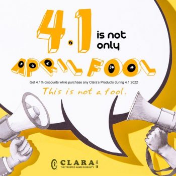 Clara-International-Beauty-Shoppe-4.1-Promo-350x350 - Beauty & Health Cosmetics Johor Kedah Kelantan Kuala Lumpur Melaka Negeri Sembilan Pahang Penang Perak Perlis Personal Care Promotions & Freebies Putrajaya Sabah Sarawak Selangor Skincare Terengganu 