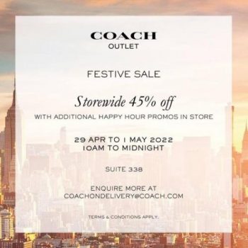 Coach-Raya-Festive-Sale-at-Johor-Premium-Outlets-350x350 - Bags Fashion Accessories Fashion Lifestyle & Department Store Handbags Johor Malaysia Sales 