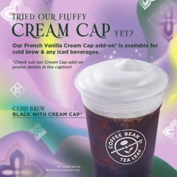 Coffee-Bean-Ramadan-Cream-Cap-Add-On-Promotion-1-350x350 - Beverages Food , Restaurant & Pub Johor Kedah Kelantan Kuala Lumpur Melaka Negeri Sembilan Pahang Penang Perak Perlis Promotions & Freebies Putrajaya Sabah Sarawak Selangor Terengganu 