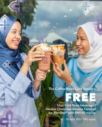 Coffee-Bean-Top-up-TCB-Card-Free-Beverage-Promotion-350x435 - Beverages Food , Restaurant & Pub Johor Kedah Kelantan Kuala Lumpur Melaka Negeri Sembilan Pahang Penang Perak Perlis Promotions & Freebies Putrajaya Selangor Terengganu 